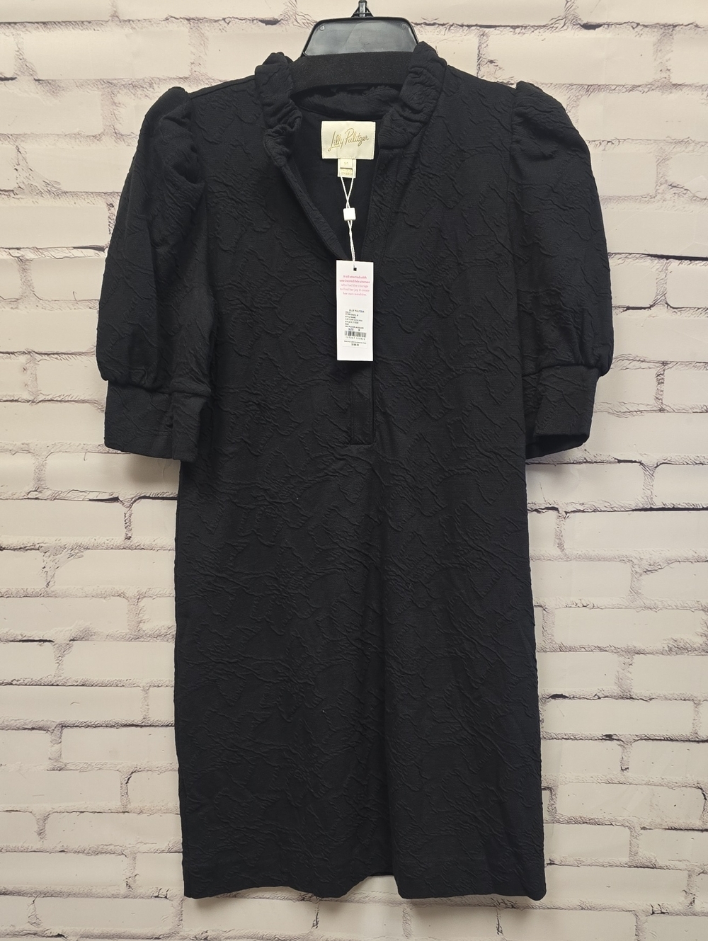 Lily Pulitzer Elsey Elbow Sleeve Dress In Knit Pucker Jacquard - M - NWT